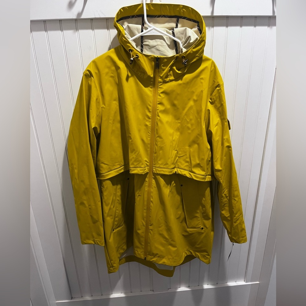 Pendleton NWT Yellow Rain Jacket- Women’s Size XL